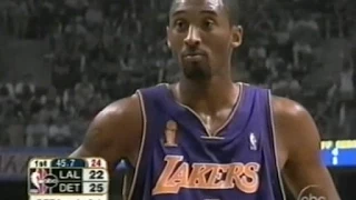 Kobe Bryant 24 Points at Detroit Pistons - Full Highlights NBA Finals G5 15/06/2004