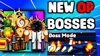 I FINALLY GOT ALL 3 UNITS FROM BOSS MODE (Toilet Verse Tower Defense)