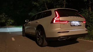 Как светит и едет Volvo V60 CC