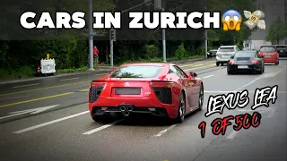 MILLIONAIRE IN ZURICH | LEXUS LFA!!! [EN]