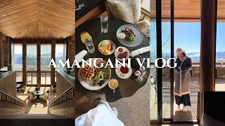 安缦酒店Vlog🇺🇸/美国第一家安缦酒店room tour/ 终于去美国最牛的滑雪场Jacksonhole/四天三夜的滑雪圣地之旅/Amangani resort/超棒的雪山脚下餐厅四季酒店