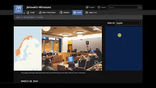 Манипуляция лидеров Свидетелей Иеговы (Новость о Норвегии)