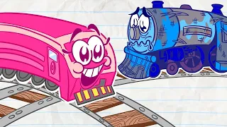 Pencilmate CONDUCTS A Train!