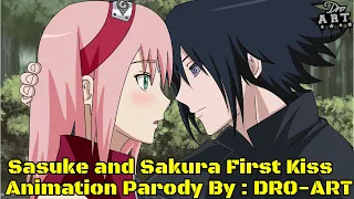 SASUSAKU Fan Animation - Sasuke and Sakura First Kiss (Made by DRO-ART)