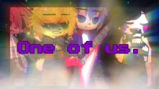 Fnaf music video ~One of us~ song by nightcove _theFox