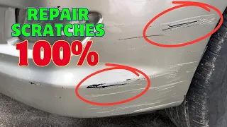 Easy Way  to remove scratches from Car in 3 minutes  That You Won't Believe !