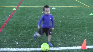 4 Year Old Soccer Player