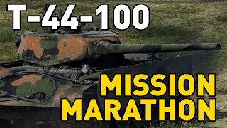 World of Tanks || T-44-100 Mission Marathon Guide