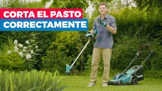 Cómo cortar el pasto correctamente