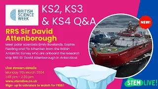 FREE Q&A! 'Live from the SDA' - Q&A with British Antarctic Survey and Cammell Laird