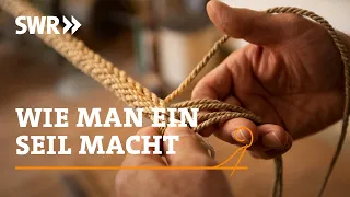 How to make a rope | SWR Craftsmanship