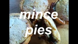 make boozy Mince Meat for Mince Pies with the most crumbliest sweet pastry