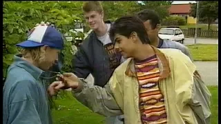 Reportage om rasismen i Trollhättan i TV4 Nyheterna (1993)