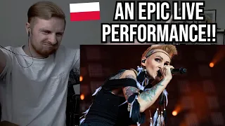 Reaction To Agnieszka Chylińska - Kiedy powiem sobie dość (Poland Rock 2019)