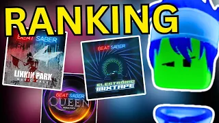 Ranking EVERY Beat Saber Music Pack!