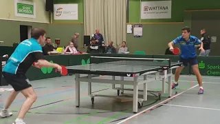 Regionalliga Süd |  Was ein Spiel Gegen ANTISPIN C.Mühlbach(2301TTR) :  A.Milovanov(2276TTR)