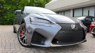 THE NEW 2016 LEXUS GS F REVIEW