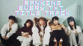 Ranking Every TXT Title Track