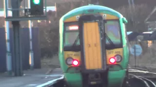 Southern Electrostar 377-468 departing Hove Station