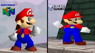 Super Smash Bros: Nintendo 64 Original vs Gamecube Melee 64 Mod (HD)