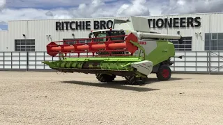 2015 Claas Tucano 570, Small Grain Combine, sn 0208, St Aubin Sur Gaillon, FRA 23 06 2020