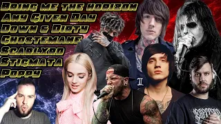 Реакция на Ghostemane , Poppy , Scarlxrd , Bring Me The Horizon , Stigmata , Down & Dirty и другие..