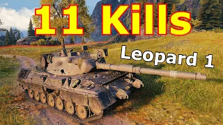 World of Tanks Leopard 1 - 11 Kills