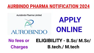 Pharma vacancy 2024 | Biotechnology jobs 2024 | Microbiology jobs