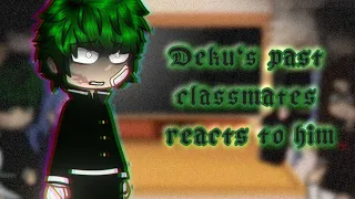 Deku's middle school classmates react to him // Deku angst // Spoilers // Gacha Redux // gacha Club