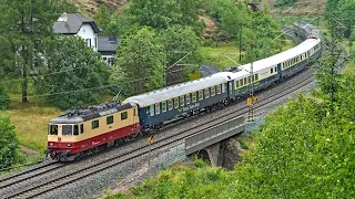 Bergbahn-Jubiläum mit Dampflok, Re421 mit Sonderzug, Rail&Sea, SETG, TXL uvm auf der Frankenwaldbahn