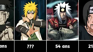 Âge de décès des personnages de Naruto/Boruto