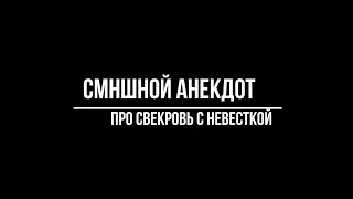 Смешной Анекдот про свекровь с невесткой