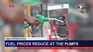 Fuel prices reduce at the pumps as Ghana cedi appreciates