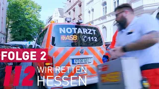 112 Wir retten Hessen (2/6) Johanniter, Feuerwehr, Rettungskräfte und Notärzte im Einsatz.