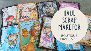 HAUL SCRAP MAKE FOR (boutique française) #scrapbooking #haul #unboxing