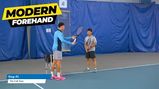 Modern Forehand Lesson With Tennis Doctor