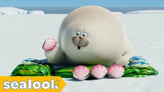 ASMR🔈 Mukbang with Chubby Seal #006ㅣSEALOOKㅣEP.100