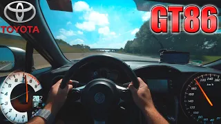 Toyota GT86 on German Autobahn✔