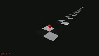 AI Learn to balance a ball in Unity