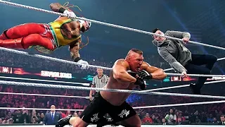 WWE : Rey Mysterio and Son blast Brok Lesnar With double 619 Survivor Series 2019