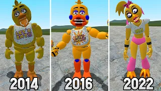 Chica Game Evolution 2014-2022