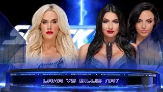 WWE SmackDown Live: Billie Kay Vs Lana [SIMULATION] #WWE #WWE2K18 #SDLive