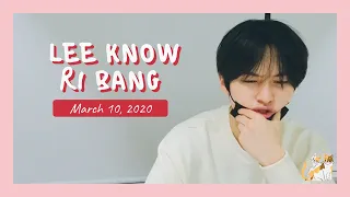 [Lee Know Live] 210310 Lee Know Ri Bang