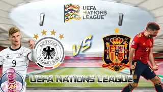 Germany 1-1 Spain | UEFA Nations League Match Highlights