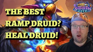 Chinese Heal Ramp Druid deck guide and gameplay (Hearthstone Sunken City)