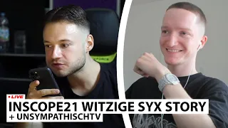 Justin reagiert auf "Inscope21 SYX Story" + UnsympathischTV | Live - Reaktion