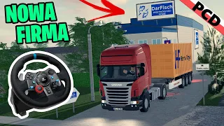 🏭From a new company with a truck on Logitech G29 wheel l - DarFisch🚛 | Polish Car Driving