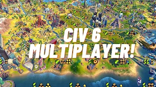 🔴 KUBLAI CHINA (Inland Sea) ∥ "Friendly" FFA ∥ Civilization VI Multiplayer