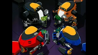 Sonic X Comparison: E-100 Series Robots Except Gamma Teleported Away (Japanese VS English)