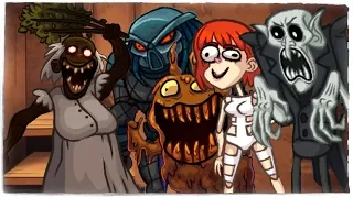 ТРОЛЛИНГ ГРЕННИ И ДРУГИХ УЖАСТИКОВ ! ◉ Troll Face Quest: Horror 3